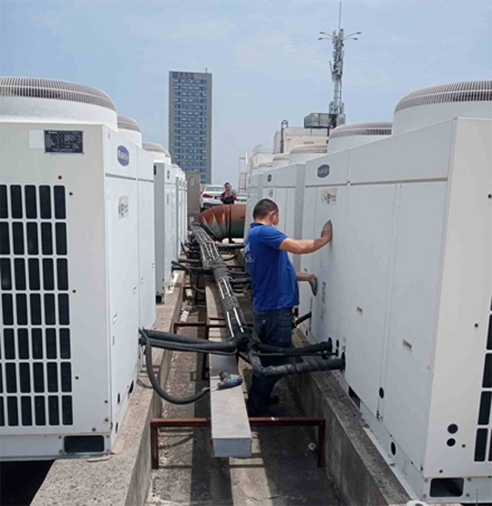 鞍山市中央空调制热和不制冷系统维修方法